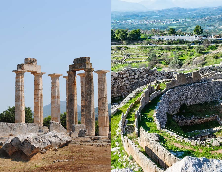 Ancient Nemea and Ancient Mycenae Shore Trips Nafplio
