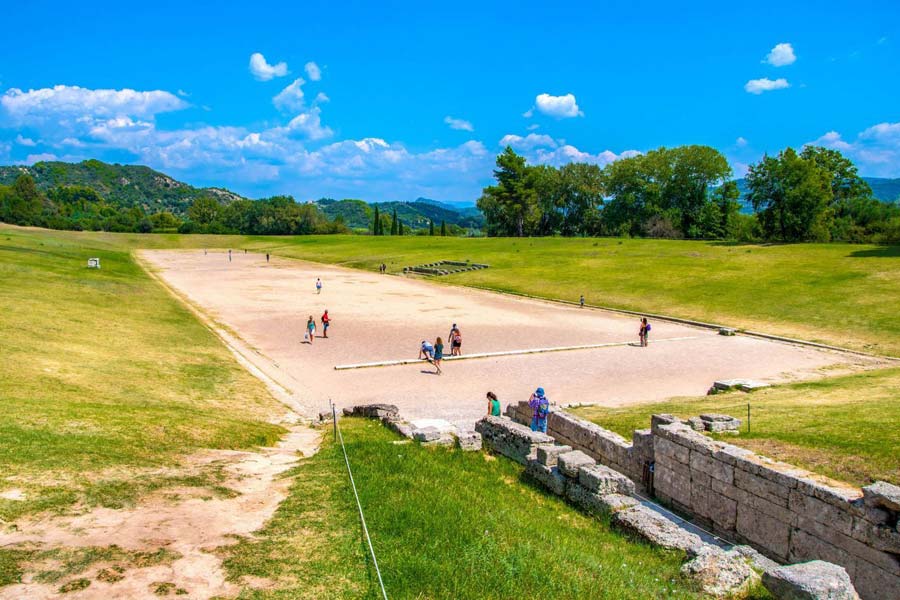 Ancient Olympia Stadium